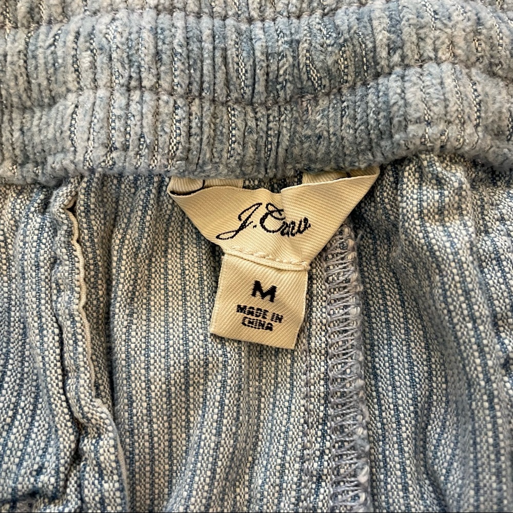 J Crew Pull-on Indigo Corduroy Short Blue Size Medium - Picture 12 of 15